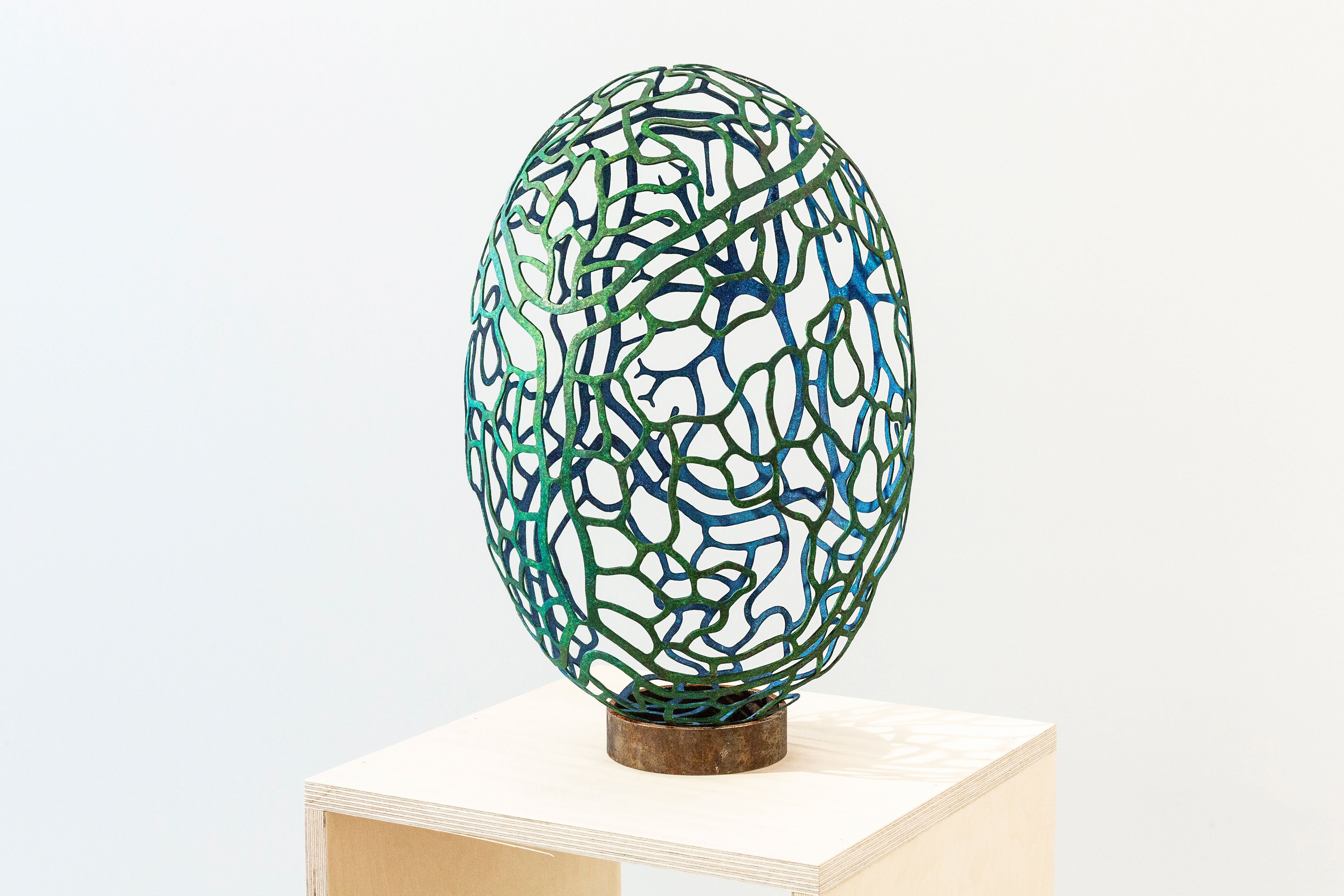 Egg grøn-blå
